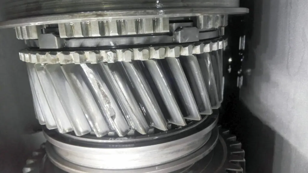 broken gear teeth