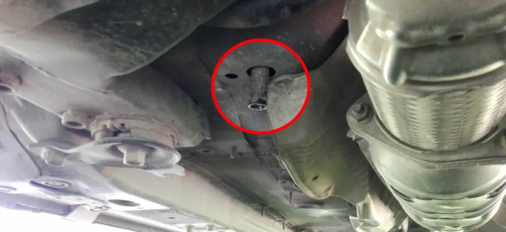car evaporator drain tube